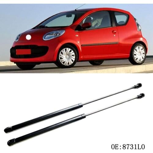 1 Set Rear Tailgate Boot Gas Struts Shock Struts Spring Lift Supports For Citroen C1 2005