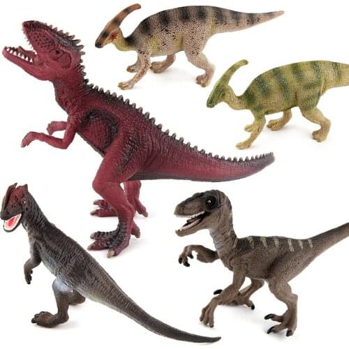 Classic Simulation Dinosaurs Multiple Styles Static Solid Dinosaur Model Toys Animal PVC Action Figure Toy For Kids