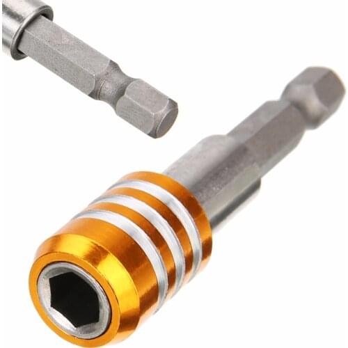 1Pcs Magnetic Hex Shank Quick Release Drill Bit Quick Release Magnetic Bit Screwdriver Holder 1/4" Hex Shank 60mm Drill Bit