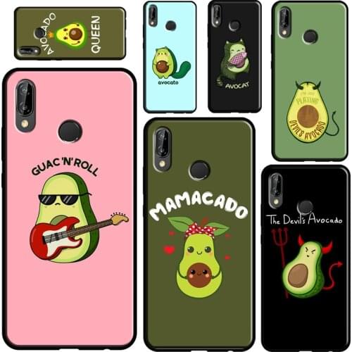 Cute Avocado For Huawei Nova 5T Mate 20 Lite P Smart 2019 2021 Case For Huawei P30 P40 Lite P10 P20 Pro