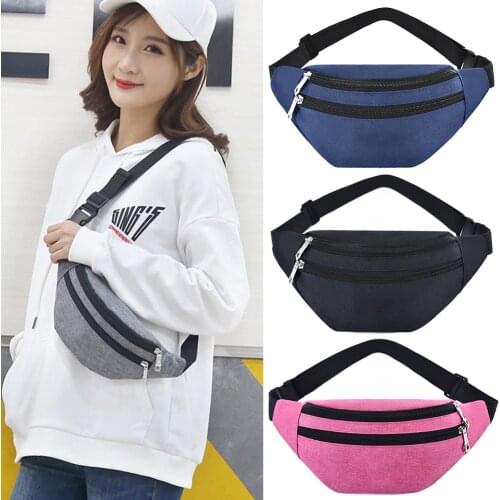 Fashion Waist Bag Fanny Pack Small Phone Purse For Men And Women Outdoor Sports Running Chest Bags Light Weight Belt Band Bags