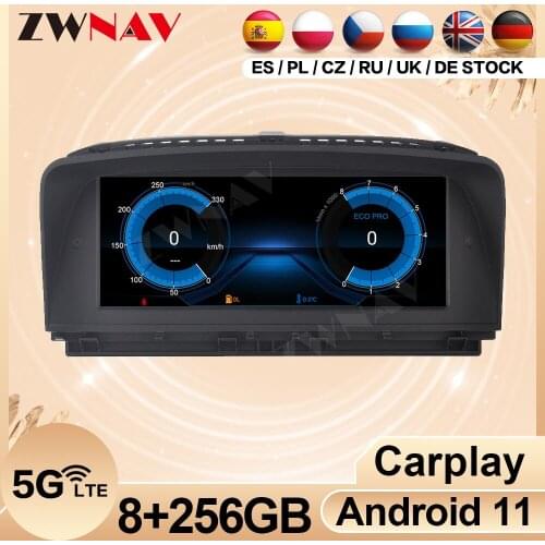 256G Carplay Android 11 Multimedia For BMW 7 Series E65 E66 2005 2006 2007 2008 2009 Audio Radio Receiver GPS Video Head Unit