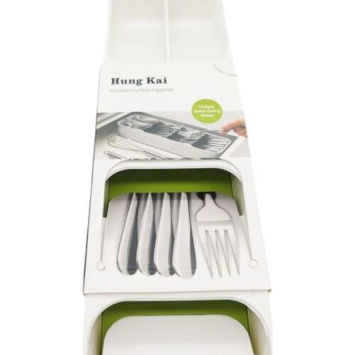 Drawer Knife and Fork Storage Box Kitchen Cutlery Storage Box Plastic Living Room Store Boxes Kitchen Essential Tools N h5