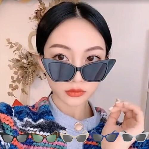 Fashion Small Frame Women Sunglasses Brand Eye Protective Punk Designer Sun Glasses Luxury Driving Bicycle Sports Eyewear