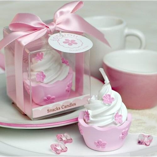 Romantic Childrens Birthday Candles Flameless Scented Candles Wedding Decor Making Velas Cake DIY Candles For Children Gifts