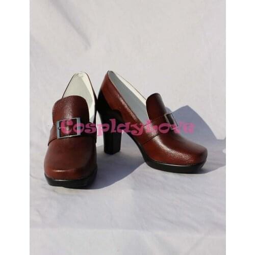 Custom Made Short Brown Ciel Cosplay Shoes From Black Butler Kuroshitsuji Cosplay For Halloween Christmas CosplayLove