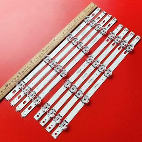 New 40PCS LED backlight strip for LG 42 inch TV 42LB5610 LC420DUE INNOTEK DRT 3.0 42 inch A/B Type 6916L-1709B 6916L-1710B