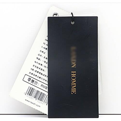 Free Design Tag Custom Clothing Label Custom Logo Womens Clothing Hanging Universal Card Printing