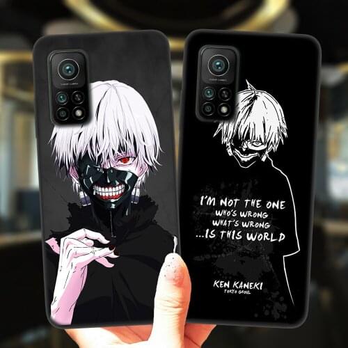 Japan Anime Tokyo Ghoul Kaneki Ken Case For Xiaomi Mi 10T Lite Redmi Note 9S 7 8 9 10 Note10 Pro 8T 9C Matte Silicone Cover