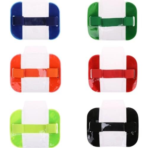 Elastic Arm Band ID Badge Holder Photo Armband Credit Card Case