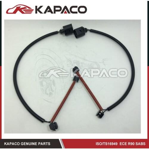 2 pcs Front Brake Pad Wear Sensor 7L5907637 95561236500 95561236550 For Audi Q7 VW Touareg Porsche Cayenne