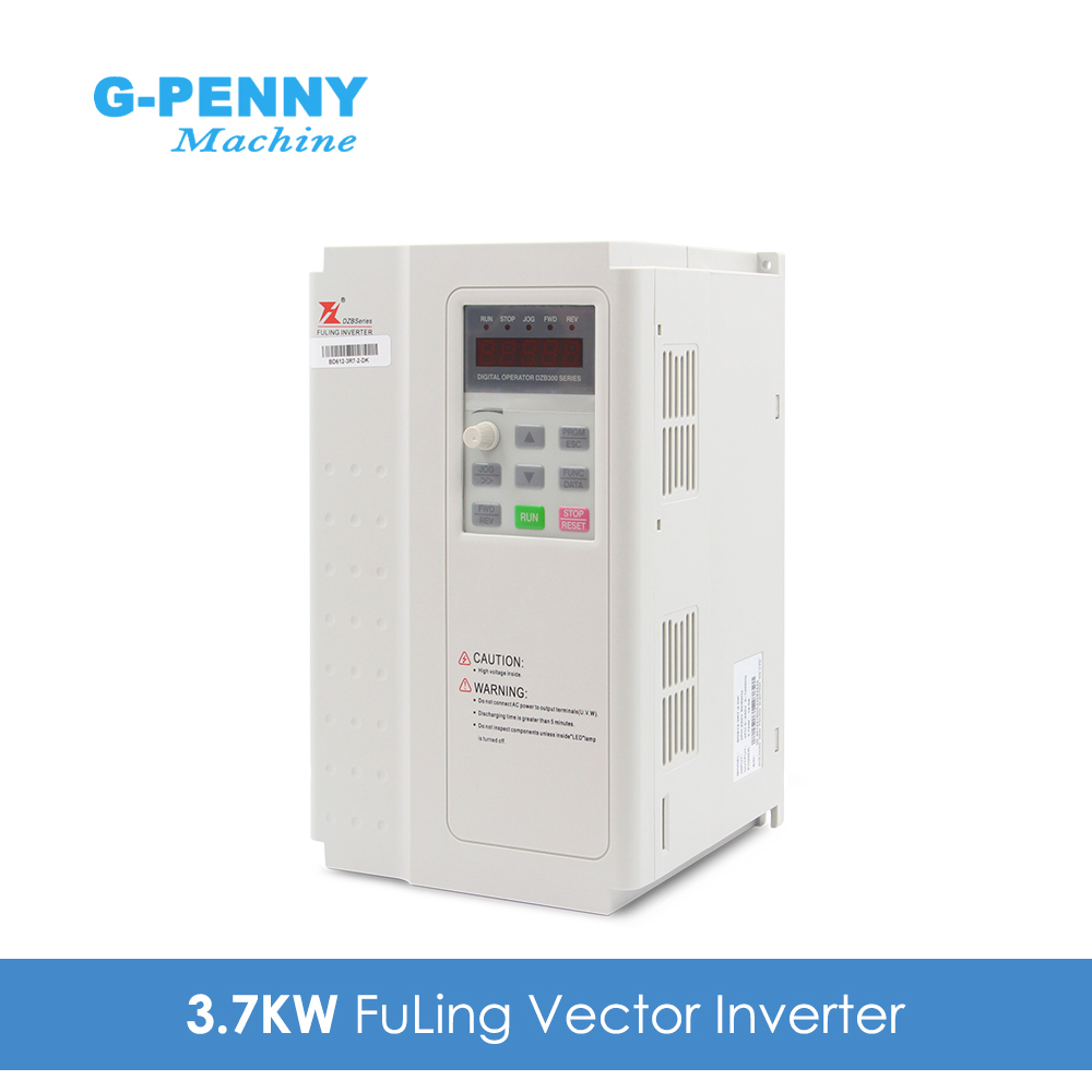 FULING frequency inverter 220v / 380v 3.7kw VFD Variable Frequency inverter control Variable Frequency Drive VFD 3 phase output