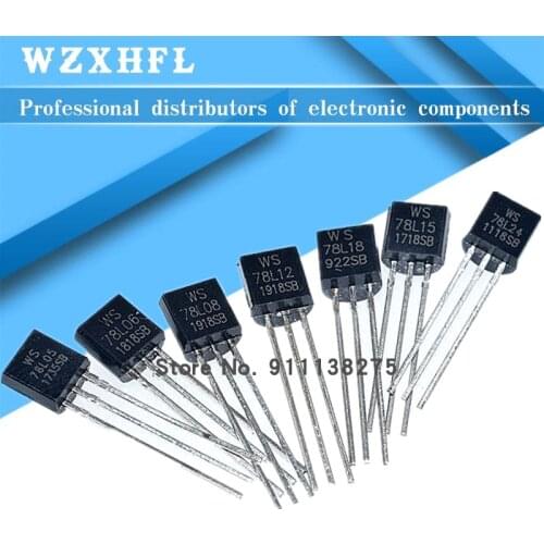 50PCS TO-92 78L05 78L06 78L08 78L09 78L10 78L12 78L15 79L05 79L08 79L09 79L12 79L15