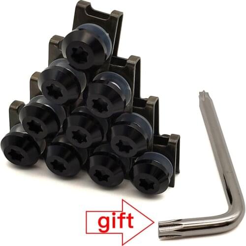 Aluminium Motorcycle 6mm Fairing Bolts Fastener Clips Screw Spring Nuts For BMW S1000RR F800GS F800GT R1200GS f 800 gs Adventure