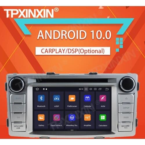4+64G For Toyota HILUX 2012-2015 Android Stereo Car Radio Tape Recorder Multimedia Video Player GPS Navigation HeadUnit DVD