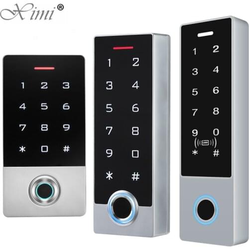 IP68 Waterproof Fingerprint Door Access Control System With 125KHZ Card Reader TF1 TF2 TF3 Standalone Door Lock