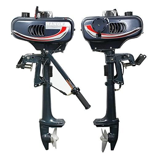 Free Shipping Chinese High Quality Low Price Seahorse Small Marine outboard motor 2 Stroke 3.5HP Short Shaft motor for boat
