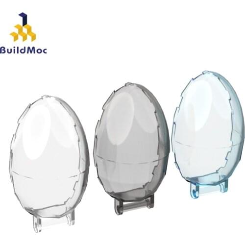 BuildMOC 87752 Windscreen 6 x 4 x 2 Bubble For Building Blocks Parts DIY electric Educational Classic Brand gift Toys