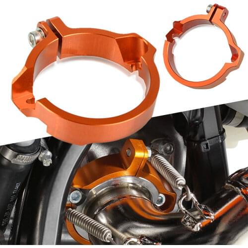 For 300 SX XC XCW 250 SX/XC/XCW TPI 2017-2020 Husqvarna TC250 TE250 TE300 Dirts Bike Exhaust Flange Guard Tip Muffler Pipe Clamp