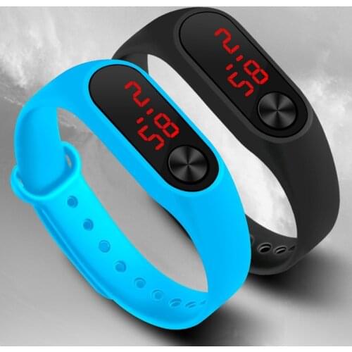 New Comfortable LED Childrens Watch & Fashion Womens Bracelet Silicone Wristwatch Digital Sport Watch Relogio Masculino Clock