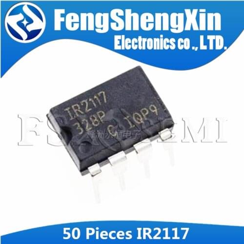 50PCS IR2117 DIP-8 IR2117PBF DIP DIP8 SINGLE CHANNEL DRIVER IC