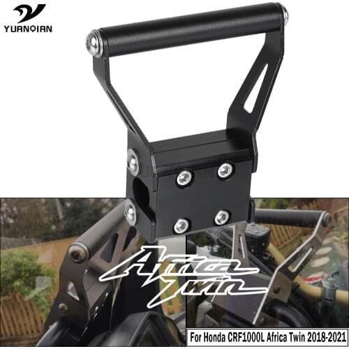 For Honda CRF1000L CRF 1000 L Africa Twin 2018-2021 Motorcycle Front Phone Mount Holder Smartphone GPS Navigation Plate Bracket