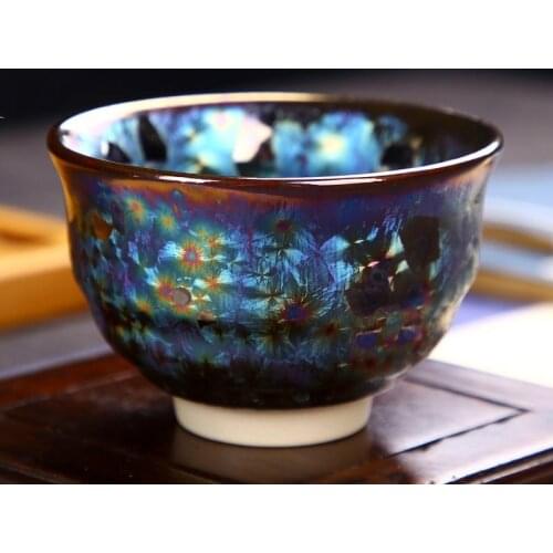 Retro Ceramic Tea Cup VintagePorcelain Tea Bowl Teacup High Quality Ceramic Antique Glaze Tea Master Cup