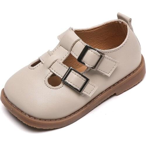 Womens sandals 2021 Girls sandals color Genuine Leather Boys Beach shoes kids Garden sandals Summer Childrens sandals