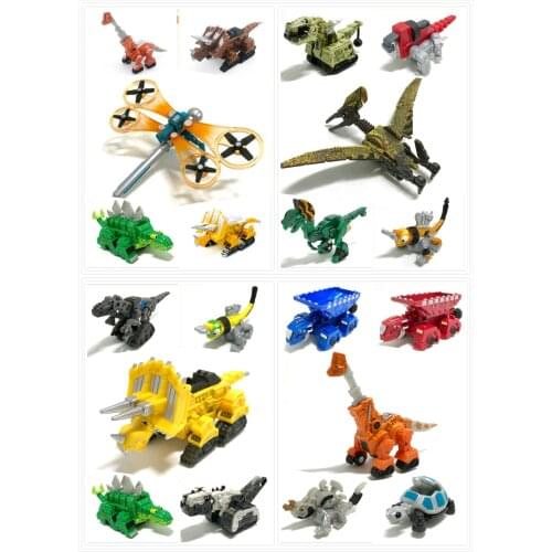 Scene toys Dinotrux truck toy car new Collection models of dinosaur toys dinosaur models children present Mini toys of children