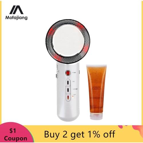 Ultrasound Cavitation Body Slimming Massager Weight Loss Anti Cellulite Fat Burner EMS Ultrasonic Galvanic Infrared Wave Therapy