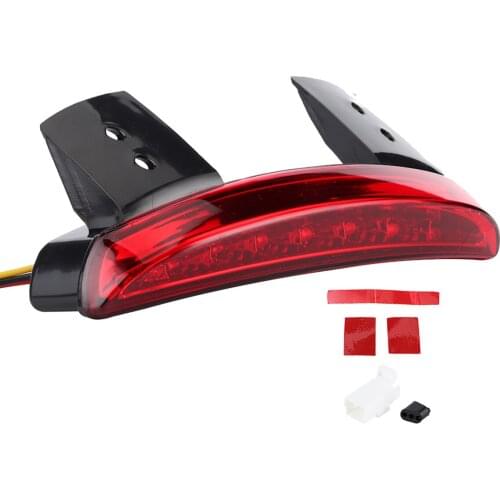 Motorcycle Tail Light Fender Edge Brake LED Lamp Fit For 883,1200 / Forty Eight XL1200X / Iron 883 XL883N / Seventy Two XL1200V