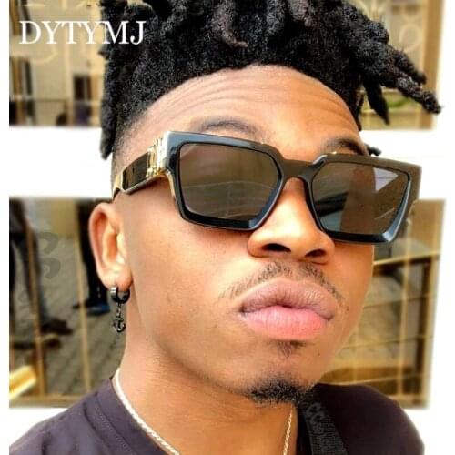 DYTYMJ Luxury Square Sunglasses Women 2021 Luxury Brand Women Sunglasses High Quality Gradient Mirror Vintage Gafas De Sol Mujer