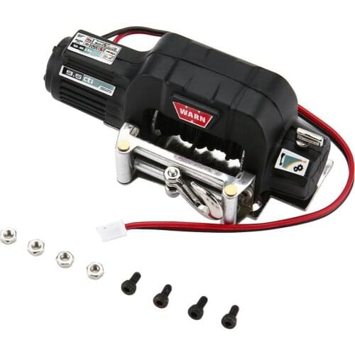 1/10 Simulation RC Climbing Car Radio Control Full Metal Winch for 1/10 TRX-4 Axial SCX10 RC4WD D90 D10 Car Truck