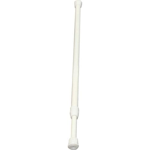Promotion! White Shower curtain rod Telescopic rod Clamp rod Shower enclosure 40-70cm rod New