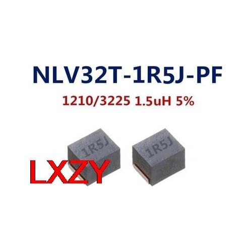 FREESHIPPING 2000pcs/lot 1210 3225 5% 1.5UH FIXED IND 370MA 850 MOHMNLV32T-1R5J-PF