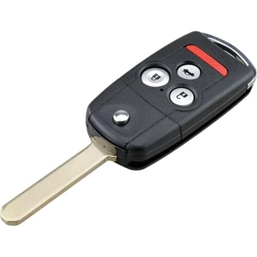Flip Car Key Remote Keyless Entry Fob with ID46 Chip OUCG8D-439H-A Fit for 2007 2008 2009 2010 2011 2012 2013 2014 Acura TL