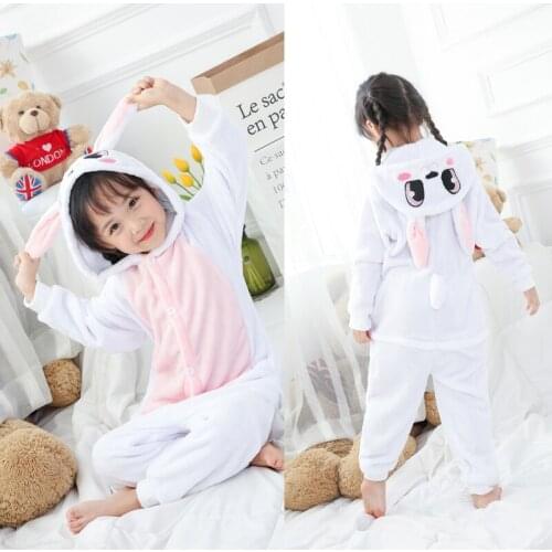 Children animal Unicorn Pajama Kid Baby Anime Overall Unicornio Jumpsuit Onesie Funny Onepiece Animal Carnival Cosplay
