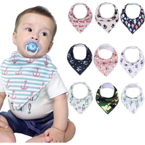 Baby Bibs Organic 100% Cotton Cheap Towel For Girls & Boys Gift Bandana Infant Stuff Teething And Feeding Newborn Accessories