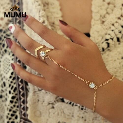 DIANMUMU Women's Gold Rings