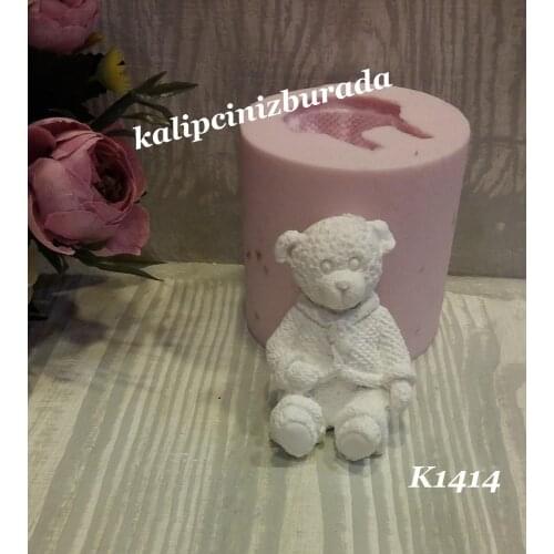 Erkek ayıcık silikon kalıp