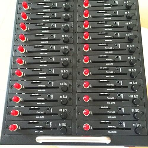 32 ports Bulk sms gsm modem voice usb gsm modem pool for kannel sms software sms box sim pool