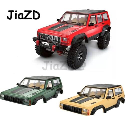 RC 313mm Wheelbase Hard Plastic Cherokee Body Shell for 1/10 RC Crawler Car Axial SCX10 SCX10 II 90046 90047 RC4WD D90 ZXZ