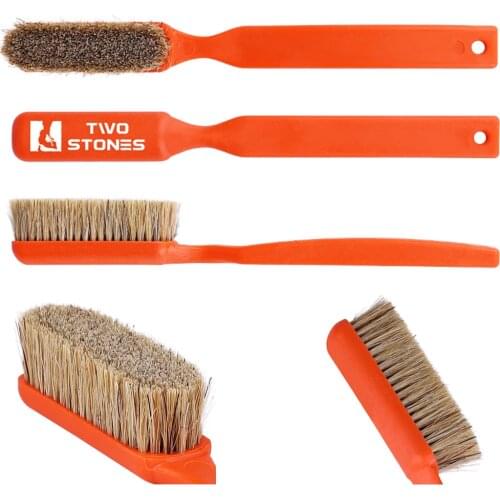 Outdoor Fitness Equipment Eco friendly pure natural hard boars bristles hair rock climbing brush