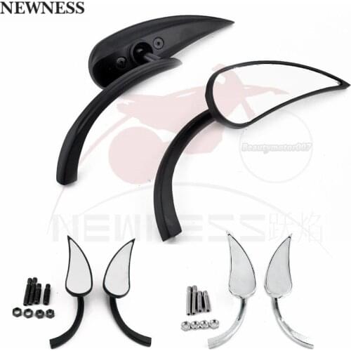 Motorcycle Mini Rearview Mirrors CNC for Harley Dyna Electra Glide