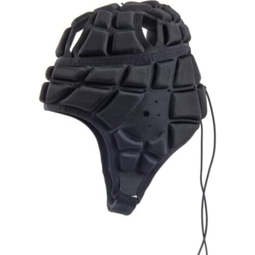 Outdoor Sports Adult Football Goalkeeper Helmet Soccer Rugger Cap Headguard Goalie Roller Skating Hat Head Protector