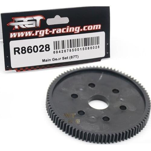 Plastic 87T Gear R86028 for 1/10 RGT EX86100 Remote Control Climbing Cars Crawler Original Accessories