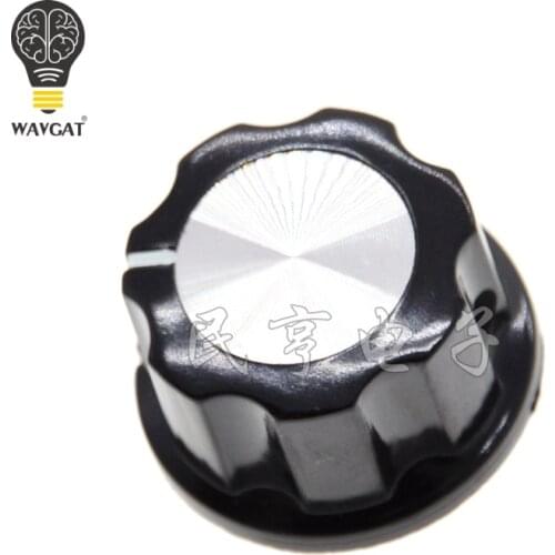 MF-A03 RV24YN20S Potentiometer Knob Cap Inner 6.4mm Rotary Switch Bakelite Knob WH118 WX050 Potentiometer Switch