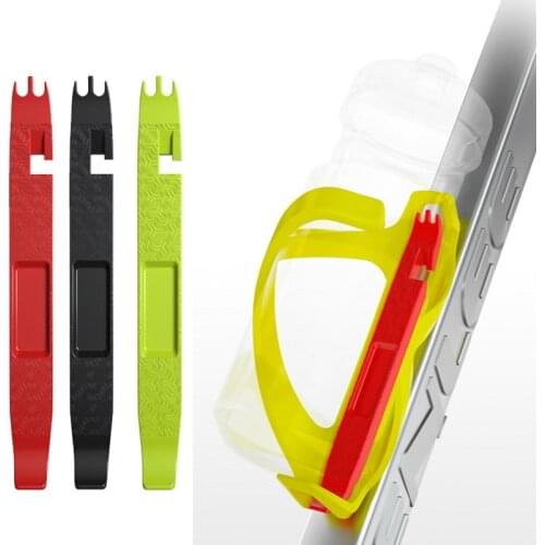 Bike Tire Levers Water Bottle Cages PC High-strength Quick Buckle Digging Rod Chain Tire Grilled Repair Tool For Road Bicycle