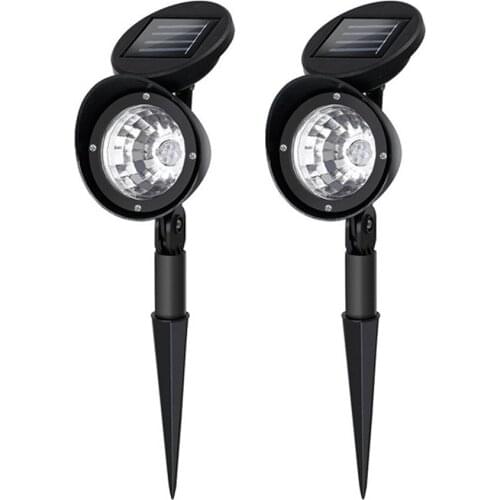 Solar Spotlight 4LED Outdoor Lights Lawn Lights Outdoor Garden Ground Light Solar Garden Lights Use Garden Outdoor Lawn