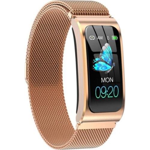 Smart Bracelet Men and Women Waterproof Heart Rate Monitor Blood Pressure Menstrual Monitor Fitness Smart Bracelet